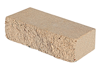 Прессованный бетонный кирпич