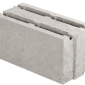Блок бетонный стеновой 390х190х188 мм