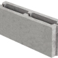 Блок бетонний перегородковий 390х90х188 мм