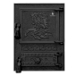 Дверцы для печи спаренные чугунные "Versace WG" с регулятором поддува 485х370