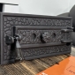 Комплект камінних дверцят Magnus (Дверка для каміну Magnus 700х500 + Дверка піддувальна Bastion 375x175)