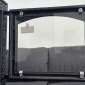 Дверцята для печі спарені чавунні "Bastion XL" з термосклом та регулятором піддуву 500х460
