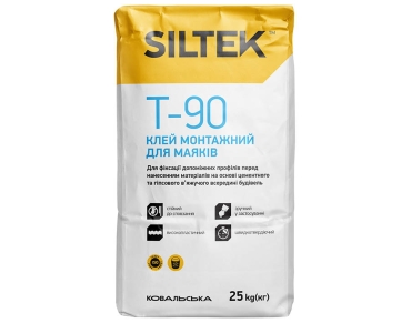 Клей монтажный для маяков Siltek T-90 (25 кг)