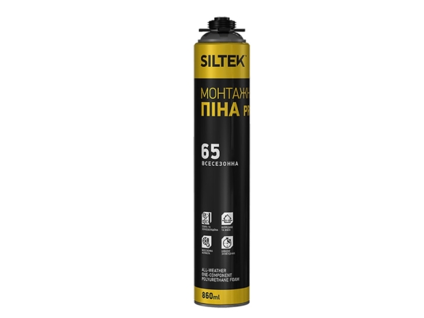 Піна монтажна професійна Pro Siltek 860 мл