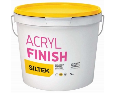 Шпаклевка финишная акриловая Siltek Acryl Finish (5кг)