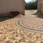 Тротуарная плитка Креатив 6 см, венге