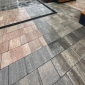 Тротуарна плитка Лайнстоун-60 6 см, платина