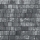 Тротуарная плитка Мозаика 6 см, нуар