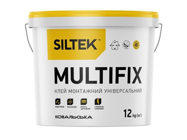 Клей монтажний універсальний Siltek Multifix (12 кг)