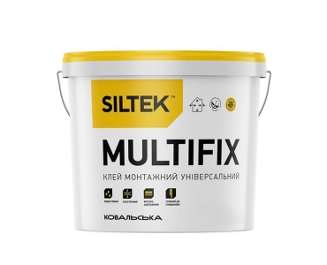Клей монтажний універсальний Siltek Multifix (1,4 кг)