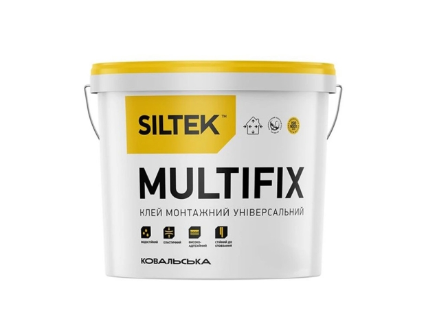 Клей монтажний універсальний Siltek Multifix (1,4 кг)