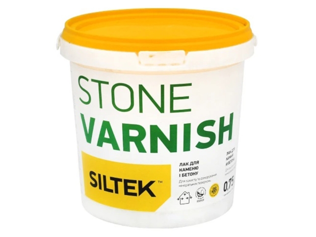 Лак для каменю і бетону Siltek Stone Varnish (0,75л)