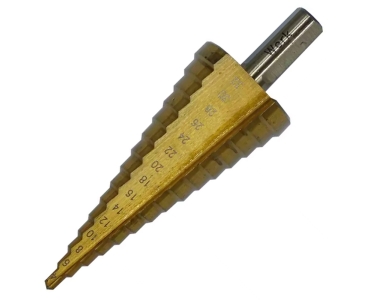 Свердло ступінчате по металу WERK 4-32mm (4,6,8,10,12,14,16,18,20,22,24,26,28,30,32)