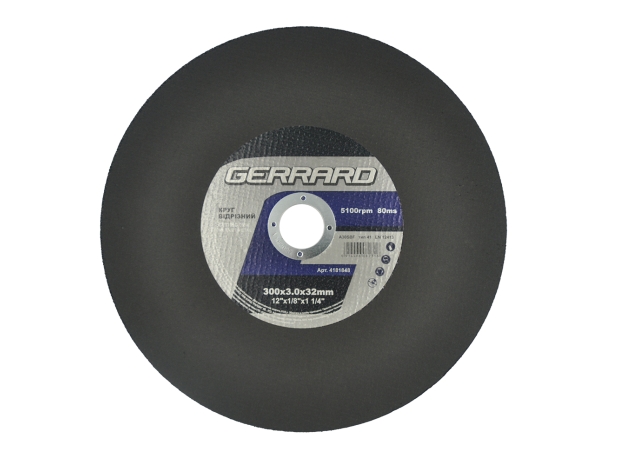 Круг відрізний по металу - 300х3,0х32 (GERRARD)