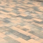 Тротуарная плитка Палуба 6 см, колор-микс