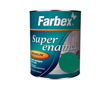 Емаль алкідна ПФ-115П бірюзова Farbex 2.8 кг