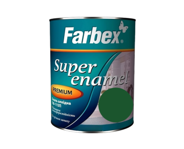 Емаль алкідна ПФ-115П зелена Farbex 0,9 кг