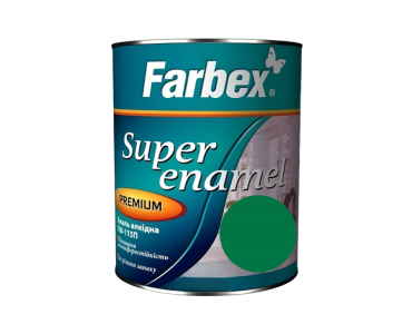 Емаль алкідна ПФ-115П світло-зелена Farbex 0,9 кг