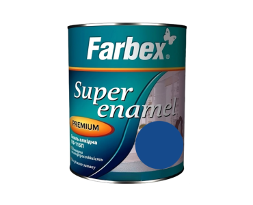 Емаль алкідна ПФ-115П синя Farbex 0,9 кг