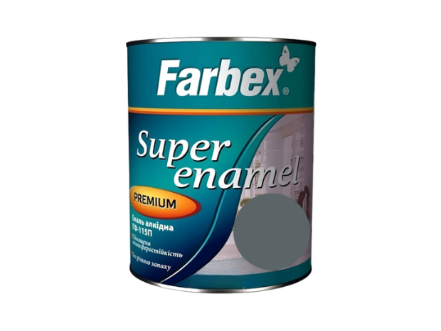Емаль алкідна ПФ-266 сіра Farbe 0,9 кг