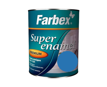 Емаль алкідна ПФ-115П яскраво-блакитна Farbex 2.8 кг