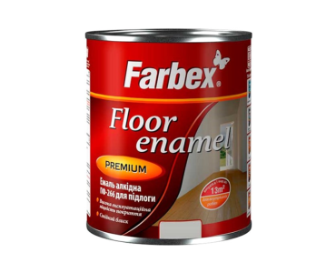 Емаль алкідна ПФ-266 червоно-коричнева Farbe 0,9 кг