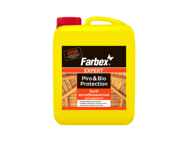 Средство огнебиозащитное для древесины ТМ Farbex 10л