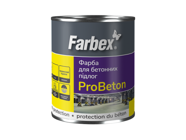 Фарба для бетонних підлог ProBeton сіра Farbex 2,8 кг